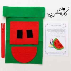 دوخت جامدادی با نمد